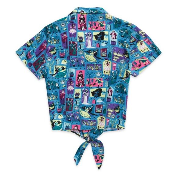 Her Universe Haunted Mansion Button Down Shirt - Picture 2 of 3